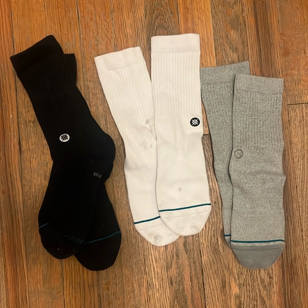 Men’s Three Pair Stance Socks